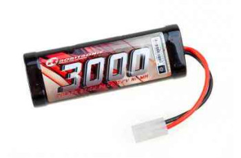 NiMH Battery 3000mAh 7,2V Stick Pack Tamiya Plug  SC3000