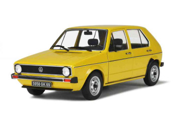 Solido 1/18 VW Golf 1 CL Yellow