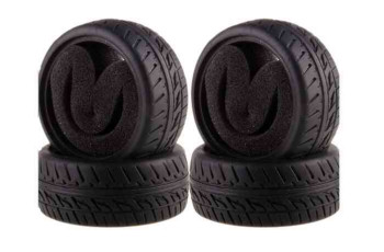 1/10 Tyres with foam insert 4pcs
