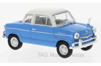 NSU Prinz 30E, blau/weiss, 1959 WHITE BOX  WB281