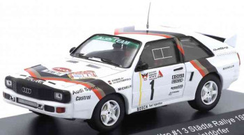 CMR Audi QUATTRO SPORET No1 ROHRL/GEISTDORFER WINNER 3 Städte RALLY 1984  WRC025